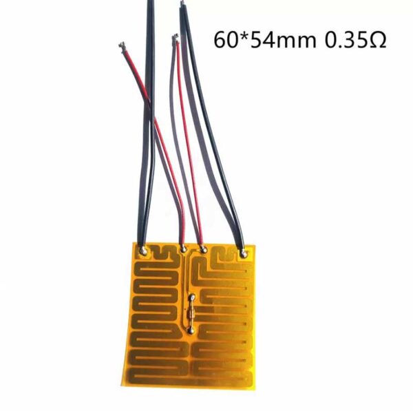 0.35Ω square Kapton heater