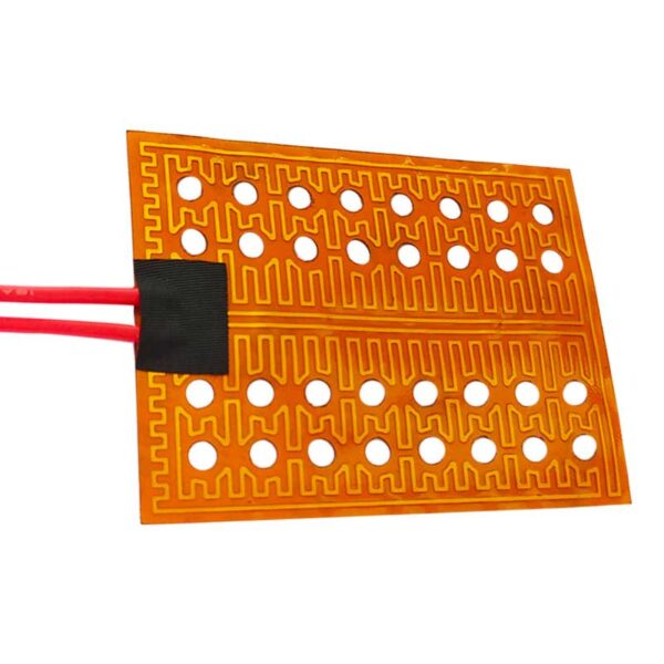 Kapton heater for chemical reaction chambers