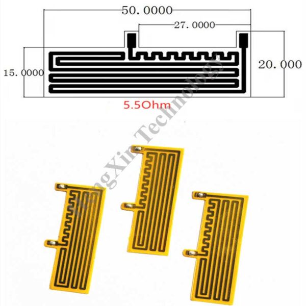 PI Adhesive Heater UL listed (11)